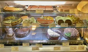   at Napfényes Restaurant & Confectionery in Budapest