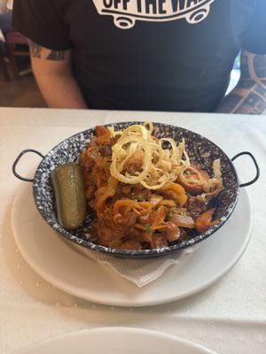   at Napfényes Restaurant & Confectionery in Budapest