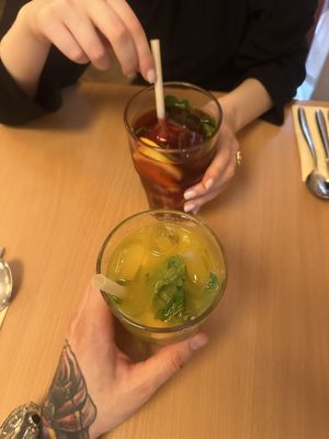   at Napfényes Restaurant & Confectionery in Budapest