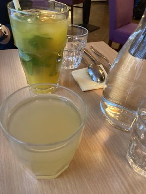 Lemonade  at Napfényes Restaurant & Confectionery in Budapest