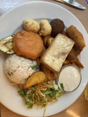 Mixed whatever   at Napfényes Restaurant & Confectionery in Budapest