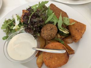 Lavish platter for 1  at Napfényes Restaurant & Confectionery in Budapest