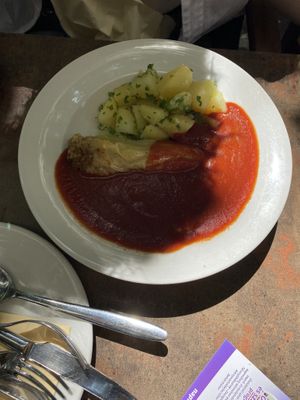 Lunch Menu (2.100 ft)  at Napfényes Restaurant & Confectionery in Budapest