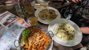  at Napfényes Restaurant & Confectionery in Budapest