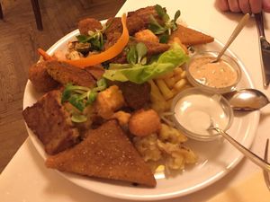 Platter for two  at Napfényes Restaurant & Confectionery in Budapest