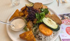 Platter for 2 at Napfényes Restaurant & Confectionery in Budapest