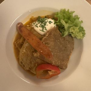Stuffed Cabbage   at Napfényes Restaurant & Confectionery in Budapest