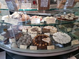 cake options 1 at Napfényes Restaurant & Confectionery in Budapest