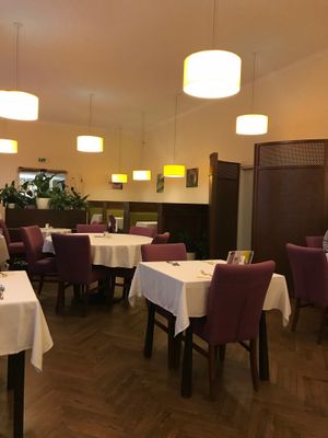 Inside at Napfényes Restaurant & Confectionery in Budapest