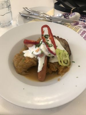 Stuffed cabbage  at Napfényes Restaurant & Confectionery in Budapest