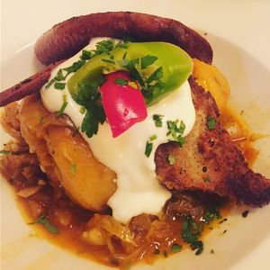 Stuffed cabbage  at Napfényes Restaurant & Confectionery in Budapest