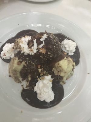 Absolutly gorgeous dessert:D at Napfényes Restaurant & Confectionery in Budapest