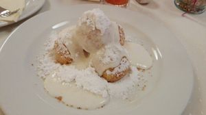 Hungarian dessert at Napfényes Restaurant & Confectionery in Budapest
