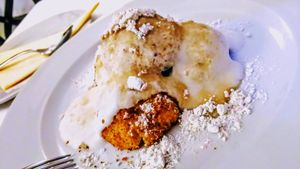 Desserts#6 at Napfényes Restaurant & Confectionery in Budapest