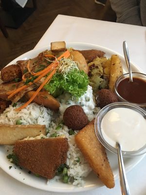 Share plate for 2 at Napfényes Restaurant & Confectionery in Budapest