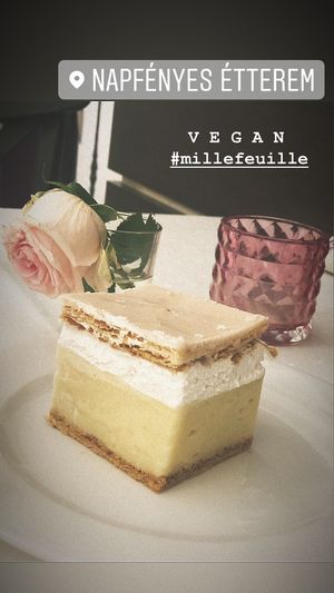 Yummy at Napfényes Restaurant & Confectionery in Budapest