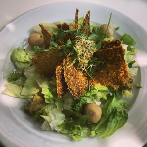 Raw option at Napfényes Restaurant & Confectionery in Budapest