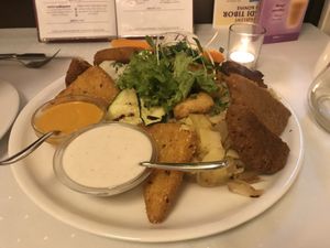 Indulge platter - highly recommend, so amazing! at Napfényes Restaurant & Confectionery in Budapest