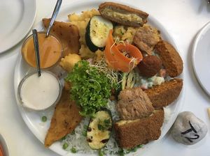 Napfényes Lavish Platter for 2 at Napfényes Restaurant & Confectionery in Budapest