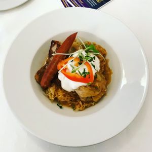 Stuffed cabbage  at Napfényes Restaurant & Confectionery in Budapest