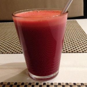 vitamin cocktail  at Napfényes Restaurant & Confectionery in Budapest