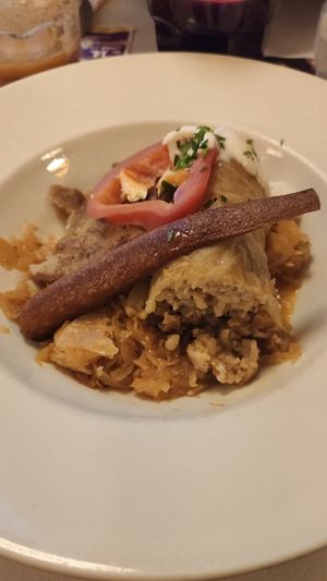 Main Course at Napfényes Restaurant & Confectionery in Budapest