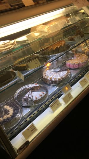 Vegan pastries  at Napfényes Restaurant & Confectionery in Budapest
