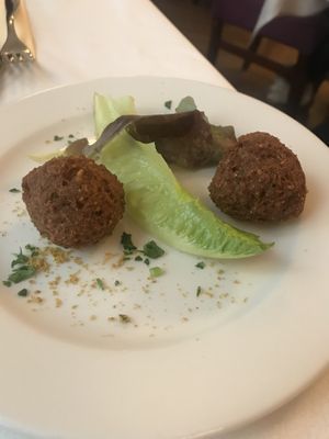 Falafel  at Napfényes Restaurant & Confectionery in Budapest