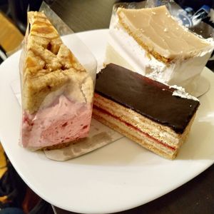 All delicious!!!!!! at Napfényes Restaurant & Confectionery in Budapest