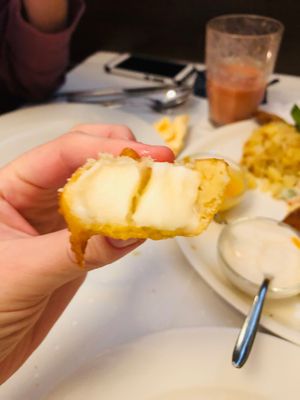 vegan cheese at Napfényes Restaurant & Confectionery in Budapest