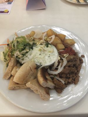 Gyro at Napfényes Restaurant & Confectionery in Budapest