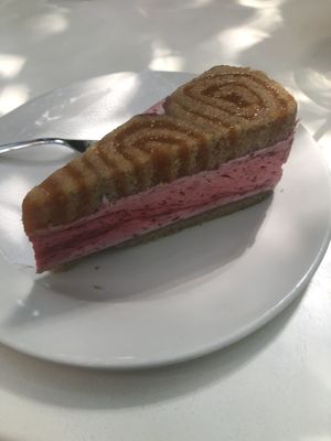 Desert at Napfényes Restaurant & Confectionery in Budapest