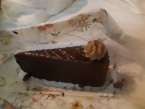 Chocolate at Napfényes Restaurant & Confectionery in Budapest