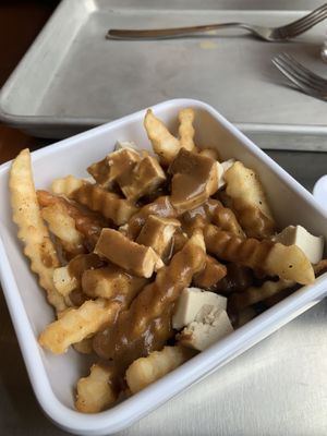 Poutine  at Planetary Burger in Vancouver