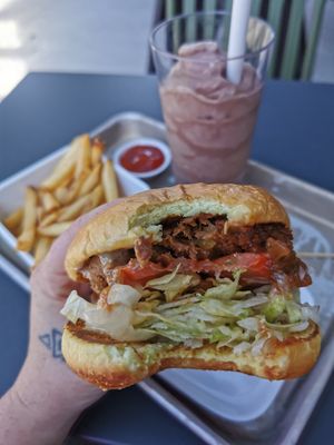 Tasty at Planetary Burger in Vancouver