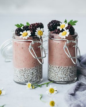 Chia smoothie... coming soon! at Cafe de Barre in Greenacres