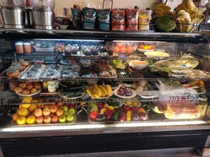The front fridge at Cafe de Barre in Greenacres