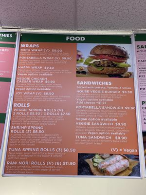 Menu  at OR Smoothie and Cafe in Richmond Heights