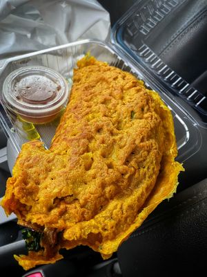 Savory cake vegan  at Pho Huynh Sang in San Francisco