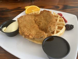 Side view  at Souley Vegan in Oakland