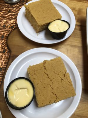 Cornbread  at Souley Vegan in Oakland