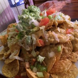 nachos were bomb at Souley Vegan in Oakland