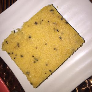 corn bread. combos come with your choice of cornbread or green salad  at Souley Vegan in Oakland