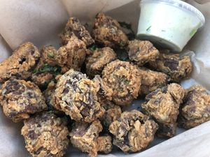 Deez Ain’t Gator Bites #Veganuary at Souley Vegan in Oakland