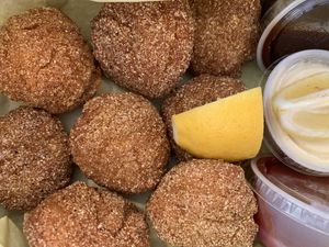 Southern Fried Tofu  at Souley Vegan in Oakland