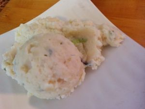 Potato salad at Souley Vegan in Oakland