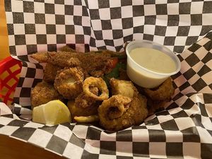 For the Love of Calamari at Souley Vegan in Oakland