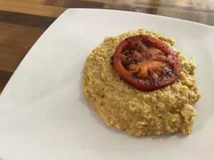 Cheesy Grits  at Souley Vegan in Oakland