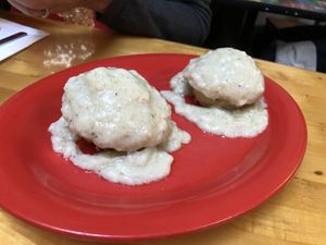 “Sausage gravy” - blah 😕  at Souley Vegan in Oakland