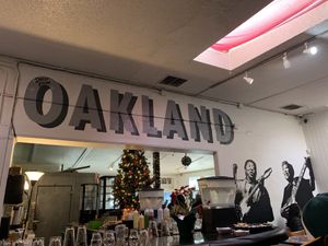 Christmas vibes  at Souley Vegan in Oakland